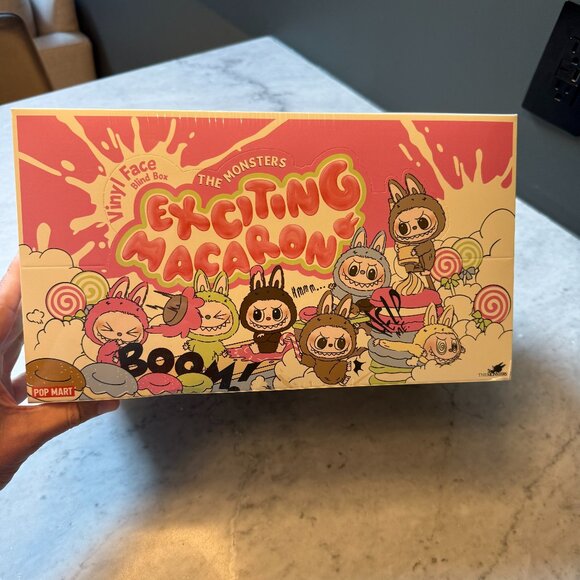 POP MART Other - THE MONSTERS Labubu – Exciting Macaron Vinyl Face Blind Box (Set of 6)
